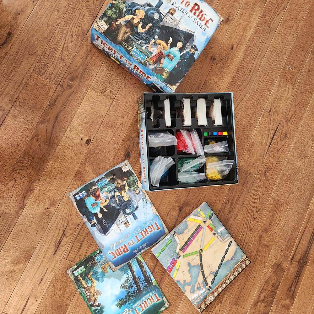 Days of Wonder Ticket to Ride: Rails & Sails Board Game - Multicolor - Picture 2 of 4